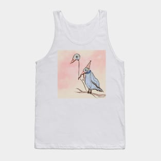 Sad bird Tank Top